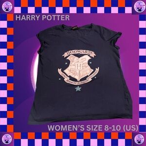 Navy Hogwarts T-shirt